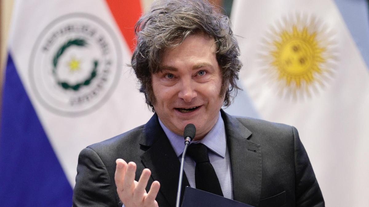 El presidente de Argentina, Javier Milei.