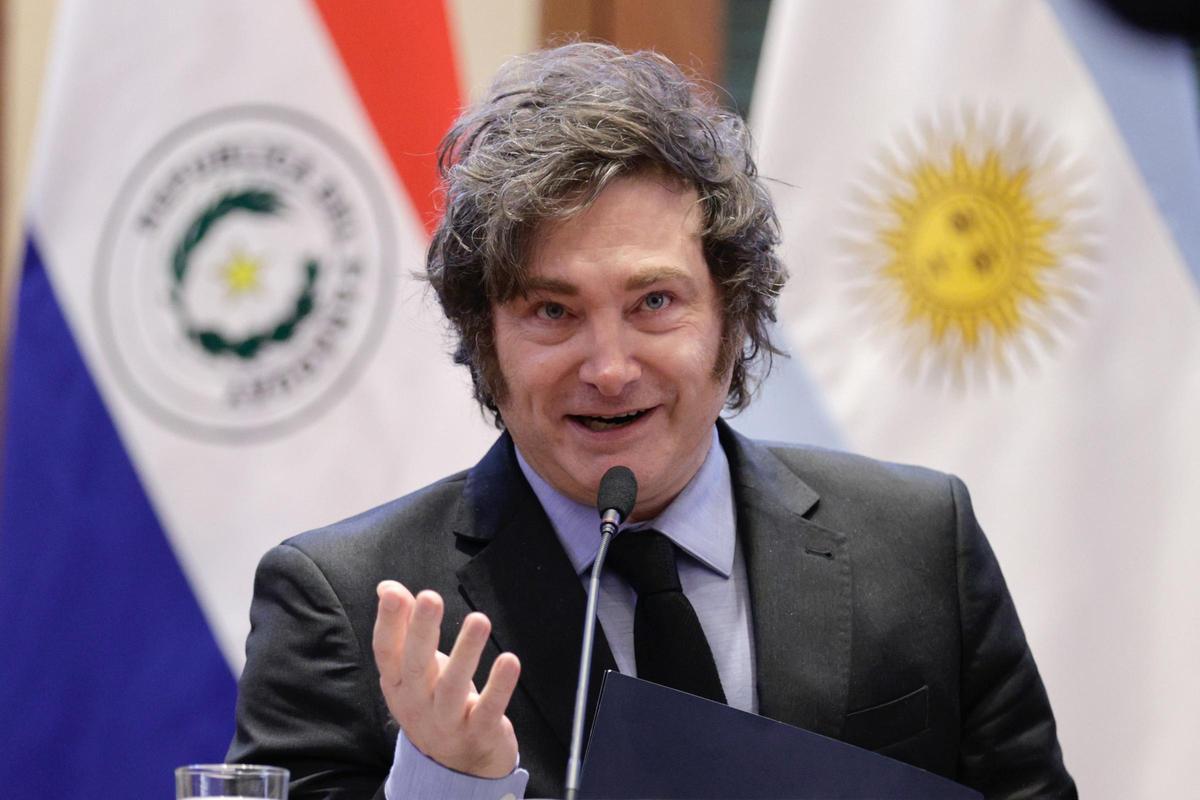 El presidente de Argentina, Javier Milei.