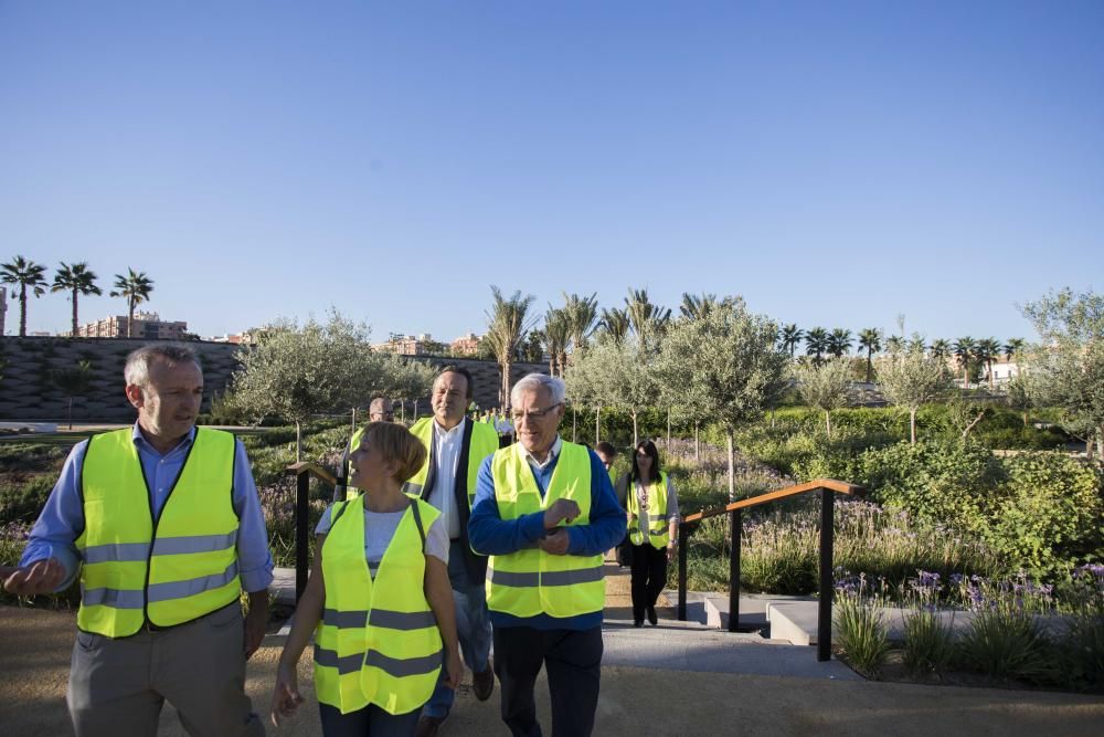 Así están las obras del Parque Central a día de hoy