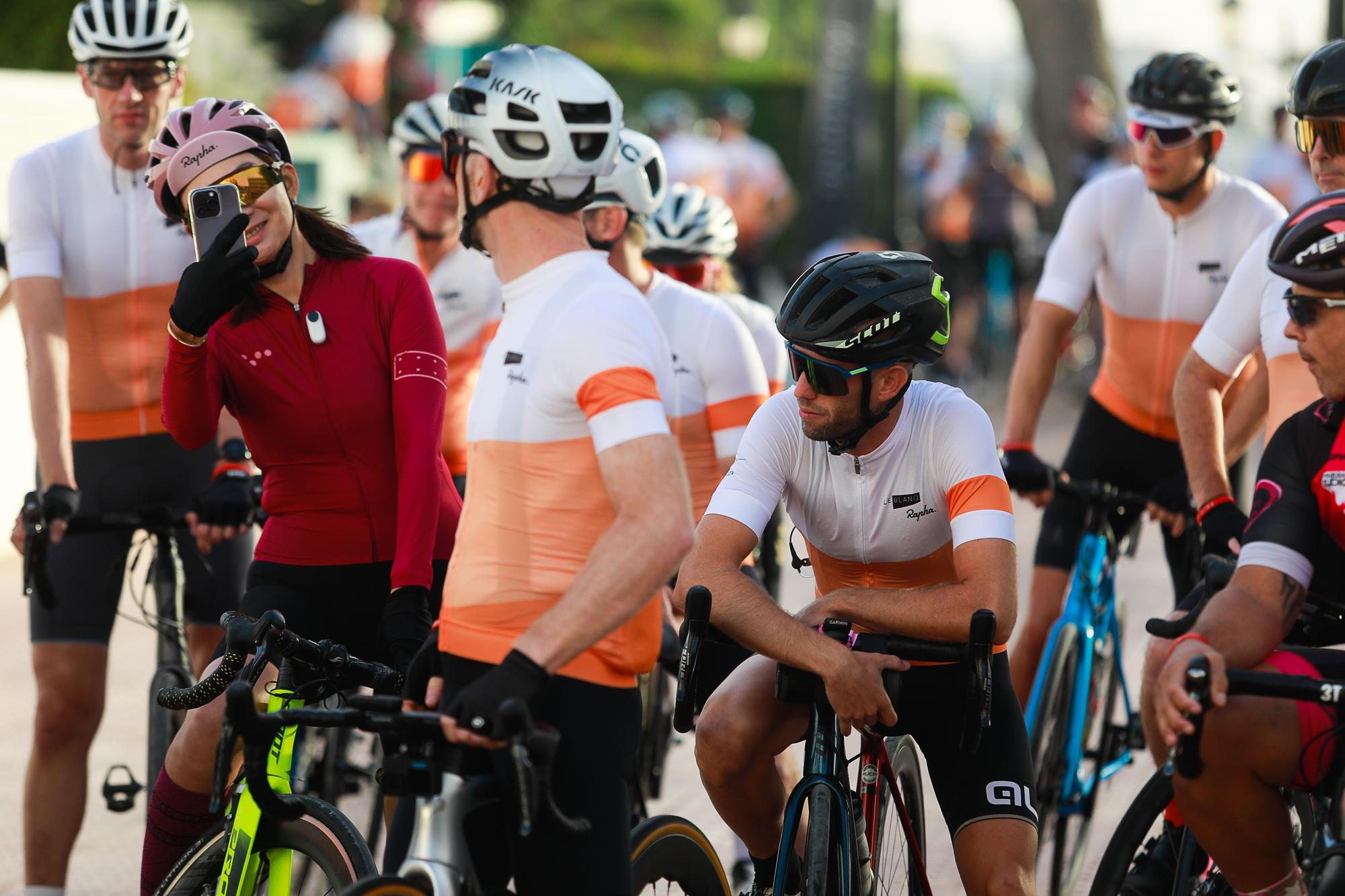 Ibiza acoge un evento ciclista que reúne a leyendas del ciclismo