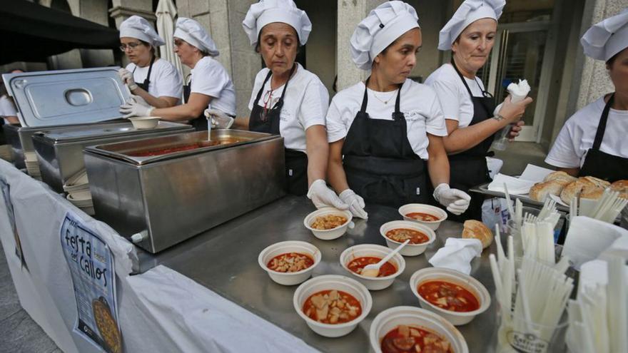 Pasada edición de la Fiesta de los Callos de Porriño.