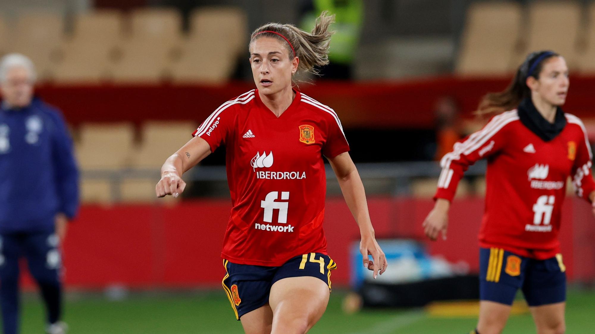 Alexia Putellas en la selección española femenina