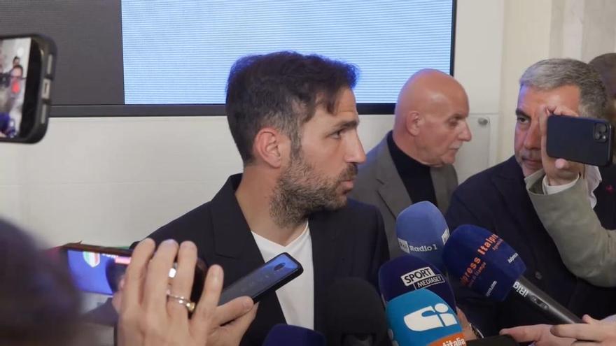 Fàbregas ve "muy difícil" su salida del Como, pero advierte de que "esto nunca se sabe"