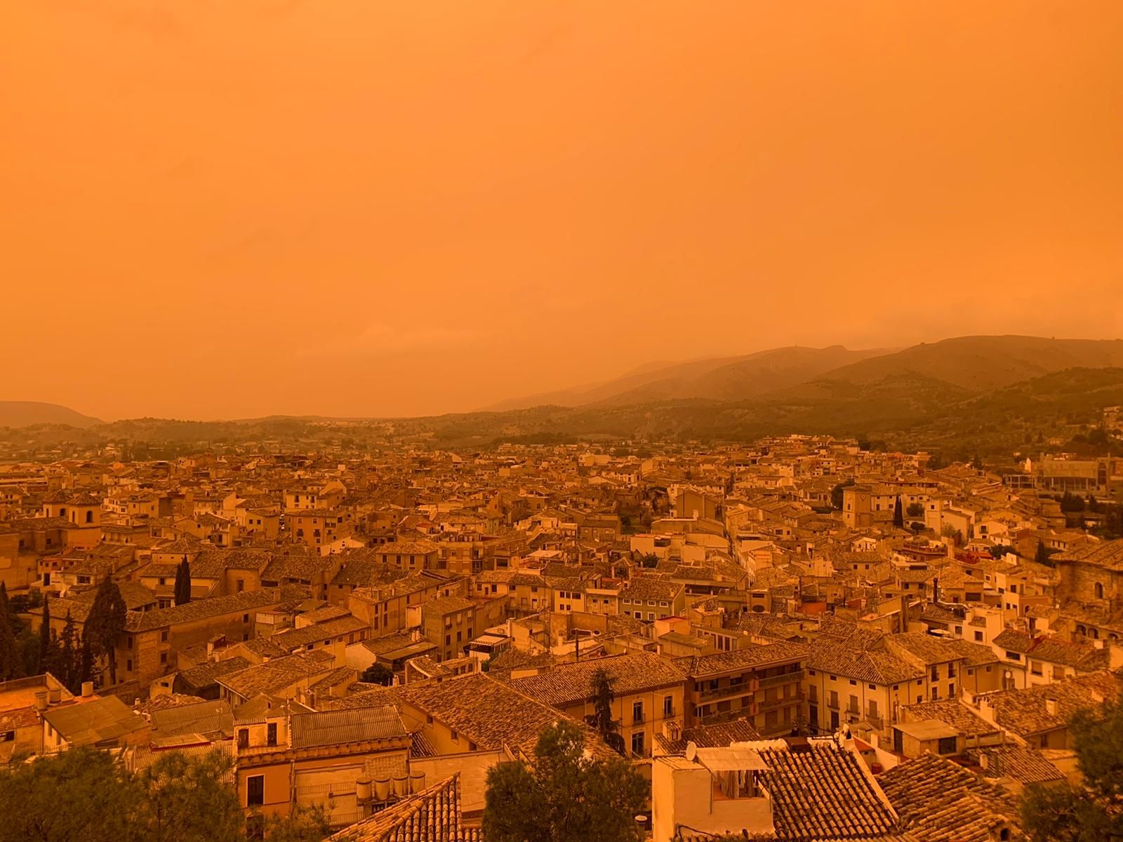 Imágenes Murcia: Las fotografías que deja la calima en la Región