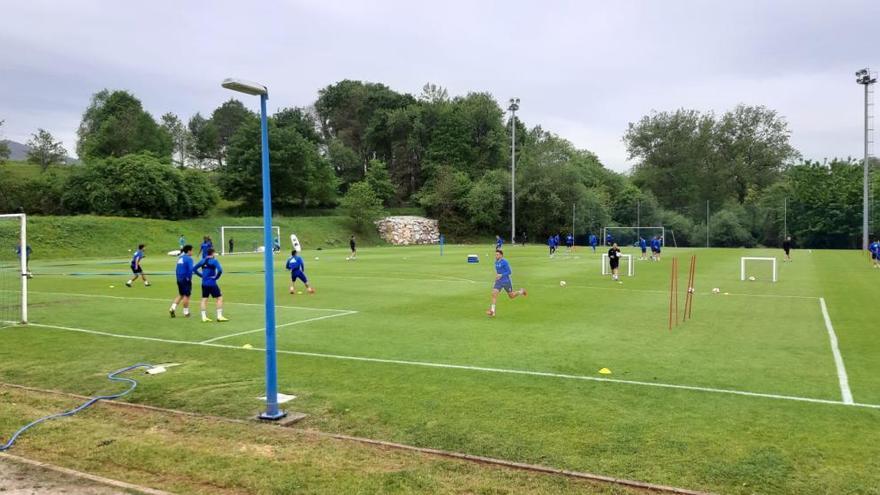 El entrenamiento de esta mañana.