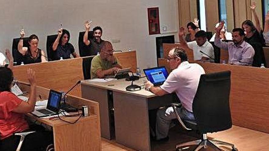 El texto definitivo del Codi Ètic se aprobó en el pleno de julio, en la imagen.
