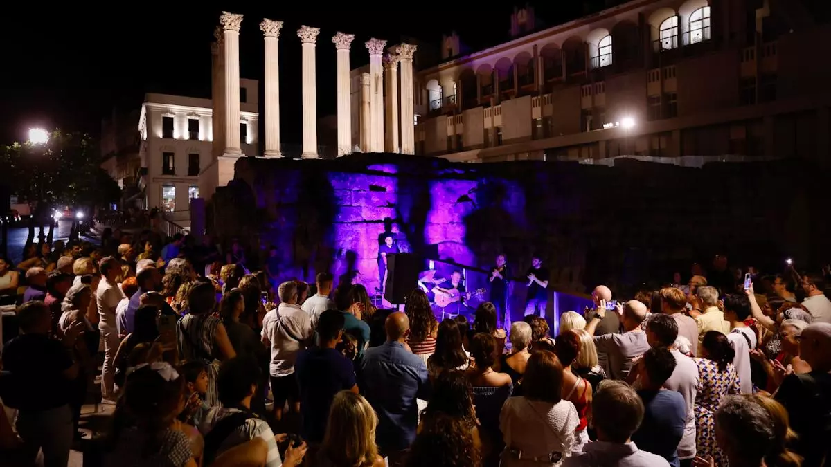 La creación en vivo impregna la Noche del Patrimonio en Córdoba