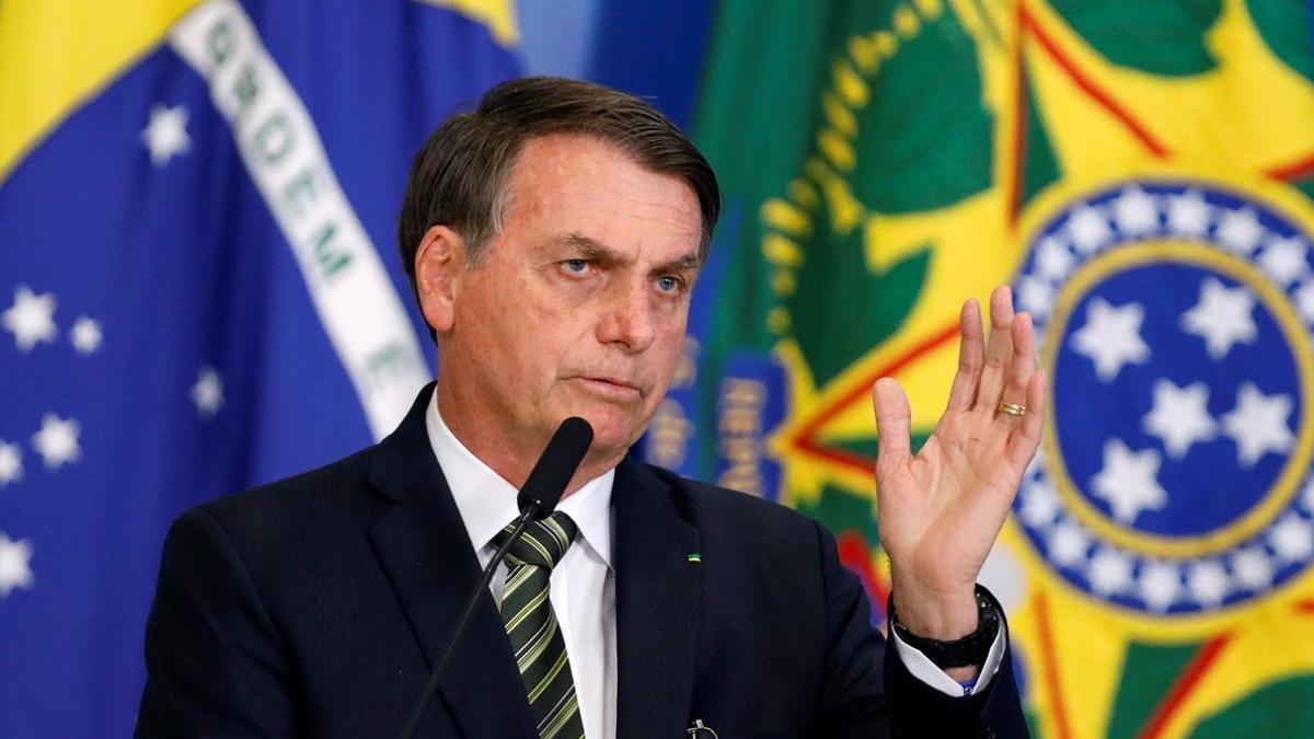 El presidente de Brasil, Jair Bolsonaro.