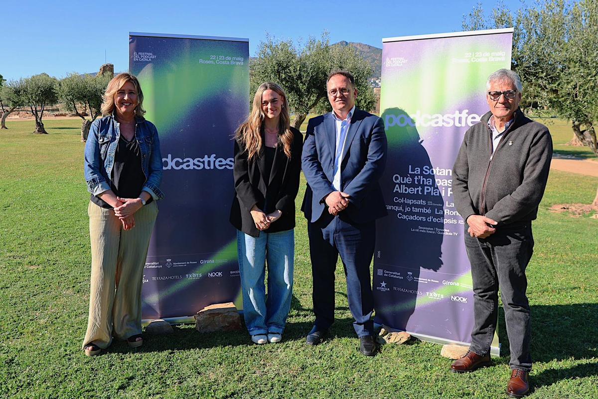La presentació del festival a Roses.