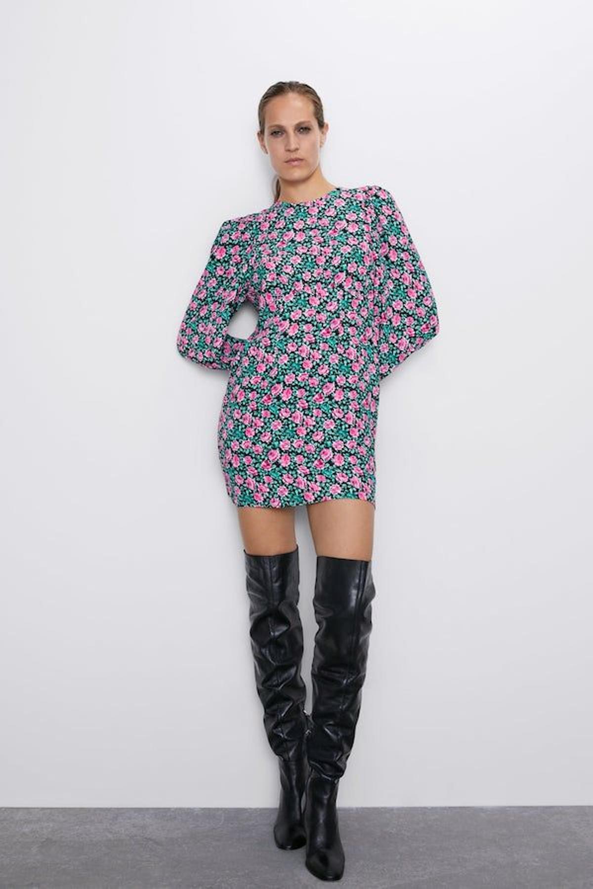 El vestido estampado floral