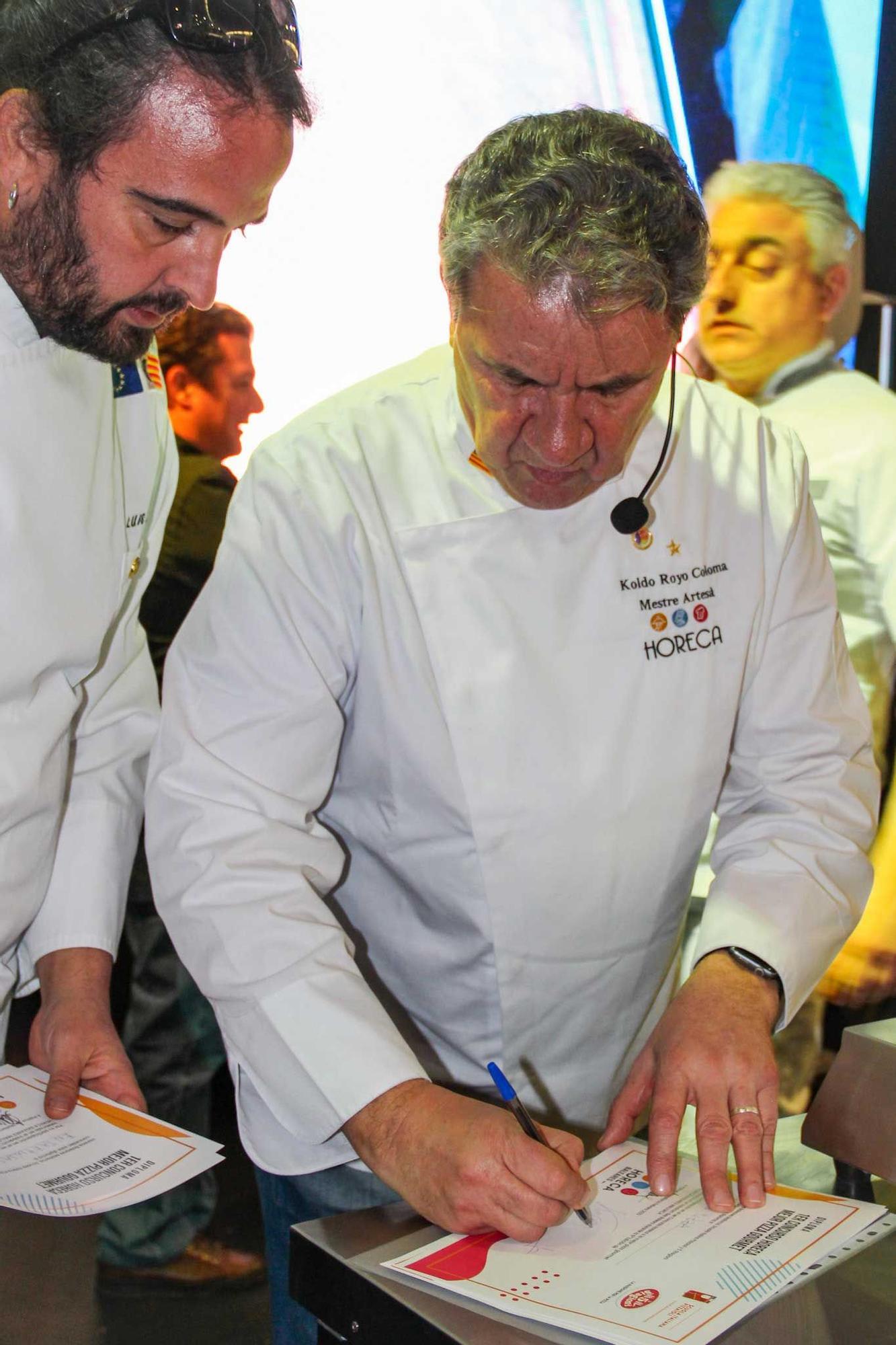 Premios Horeca 2023: Las fotos del campeonato a la mejor pizza 'gourmet' de Mallorca