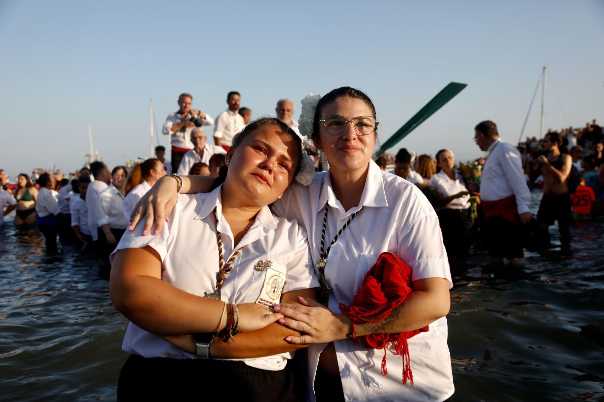 Procesión de la Virgen del Carmen de la barriada de El Palo
