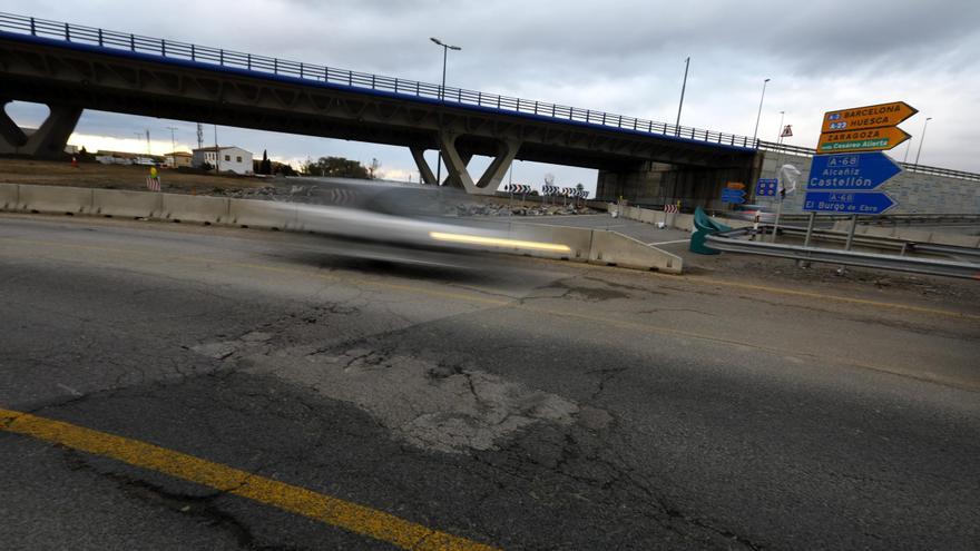 La autopista aragonesa resurge con las obras de la carretera de Castellón