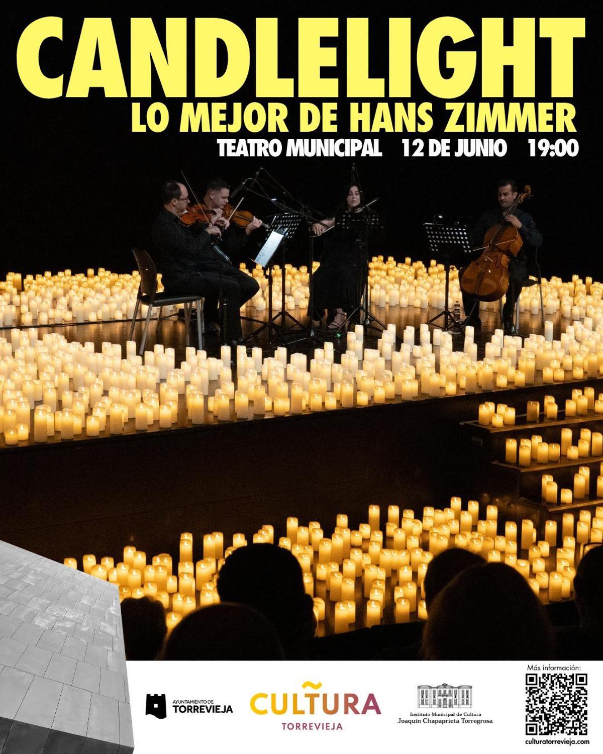 Presentación del espectáculo Candlelight