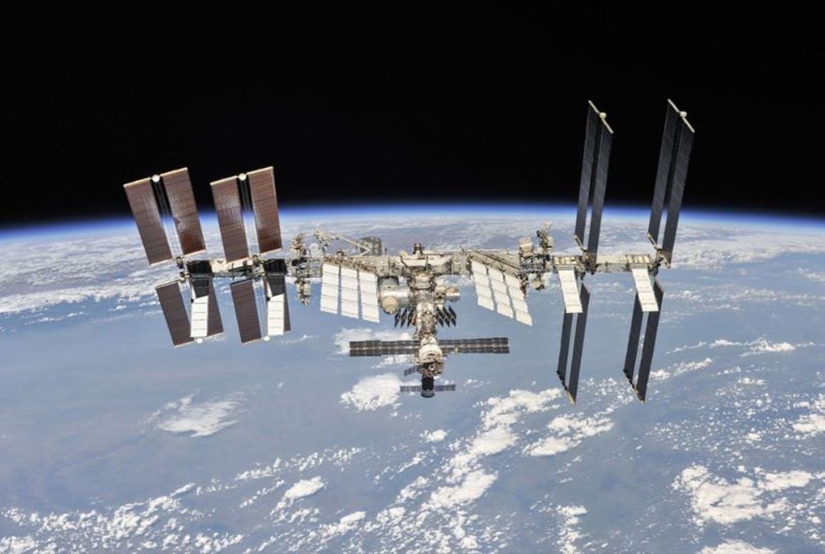 La Estación Espacial Internacional.