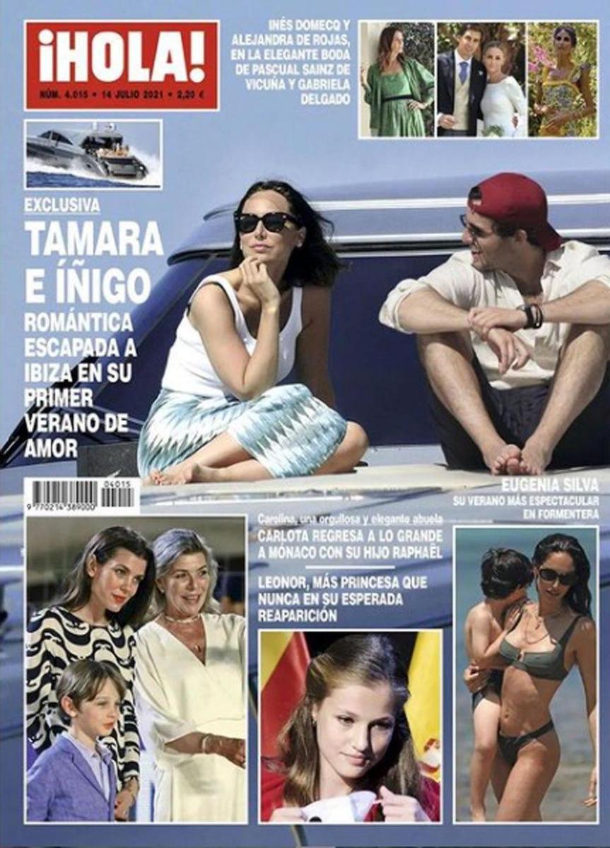 Portada ¡HOLA! del 7 de julio de 2021