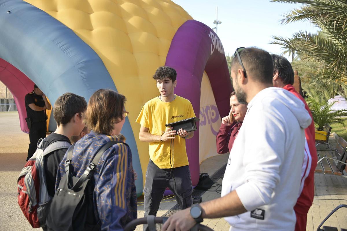 Así ha sido el scape room para reivindicar el Palmeral de Elche