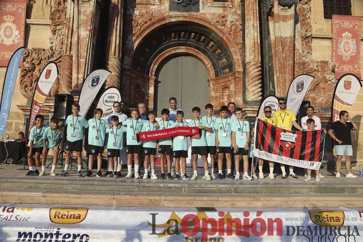 Recepción de la Tomir Cup en Caravaca