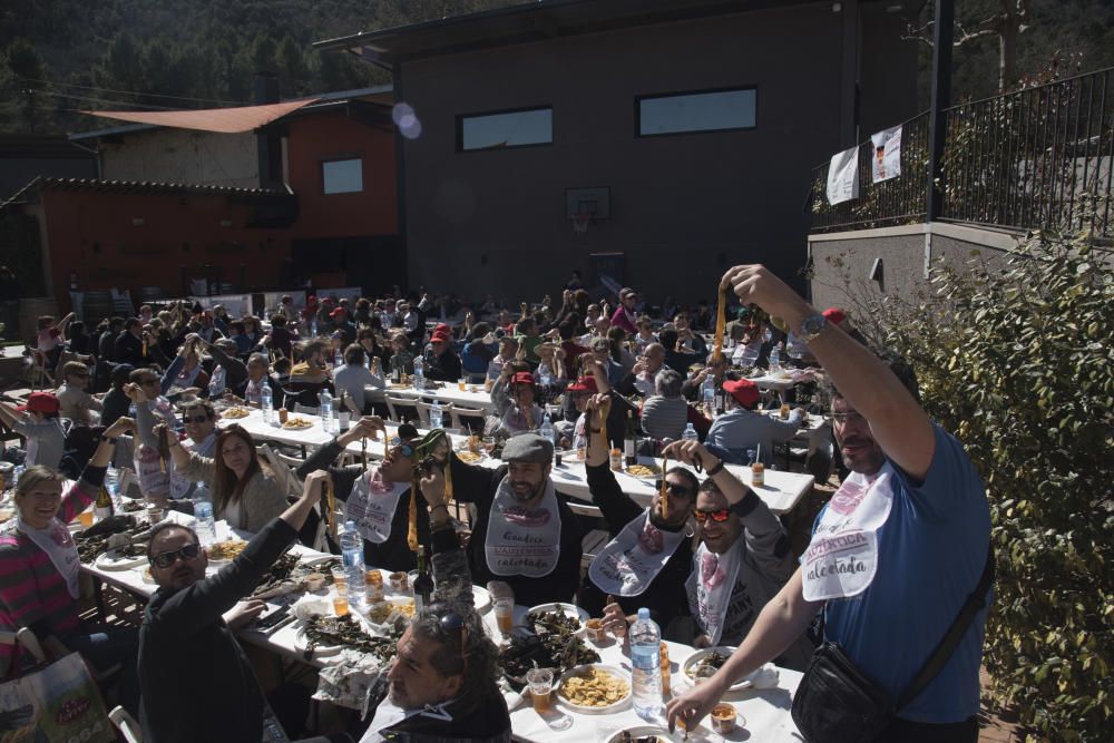 Les imatges de la calçotada popular del Regió 7