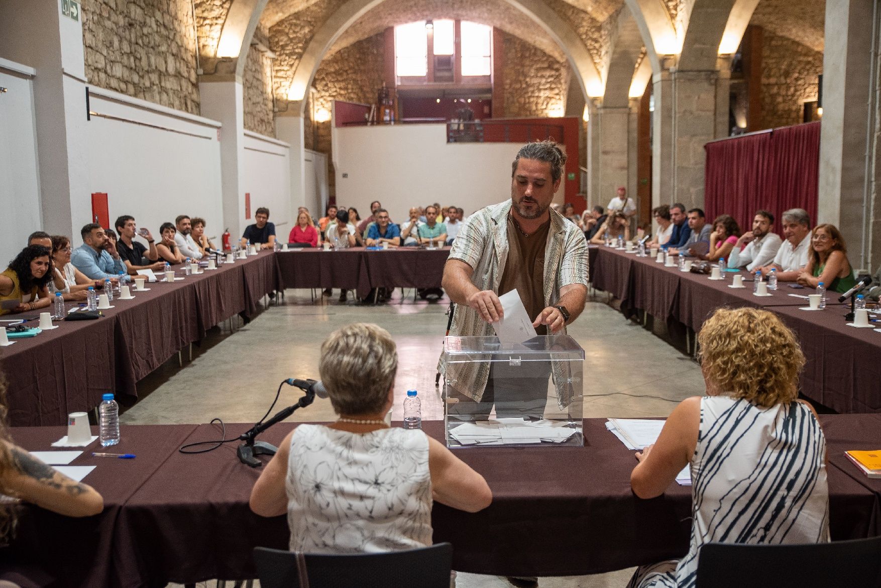 Totes les imatges de la constitució del Consell Comarcal del Bages