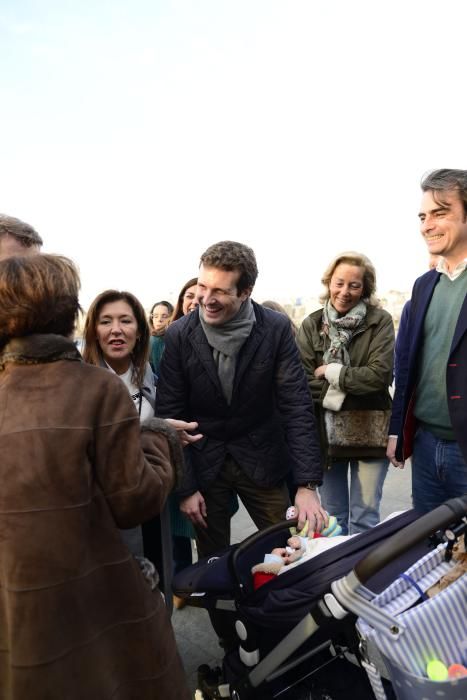 Visita de Pablo Casado a A Coruña