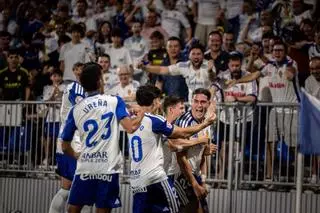 El gol de Edu Espiau y los factores Sangalli y Jardí en la primera victoria del Real Zaragoza