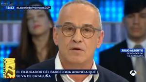 Julio Alberto anunció que dejará Catalunya