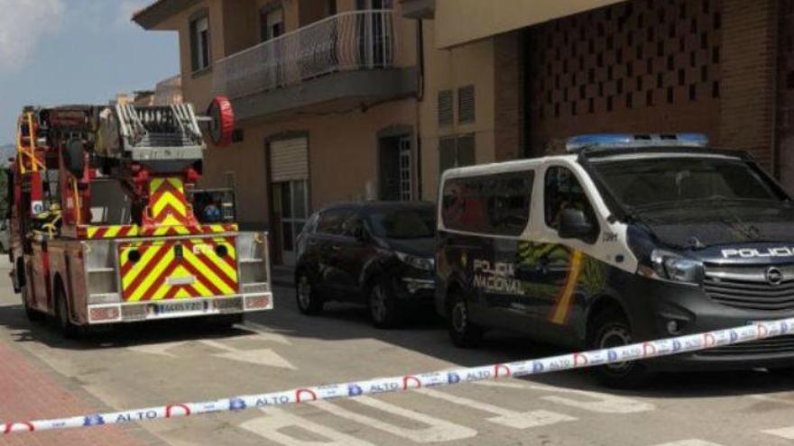 La policía ha acordonado la zona en la que estaba el hombre atrincherado