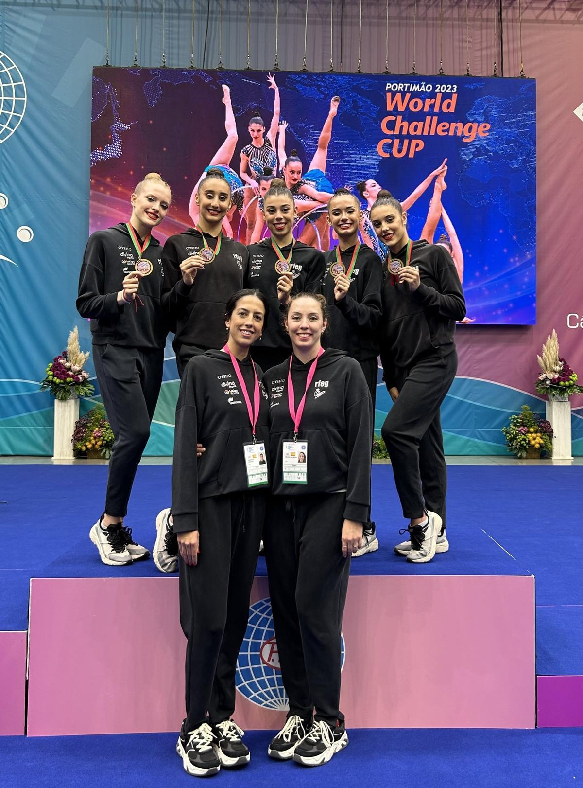 El equipo español logró el oro