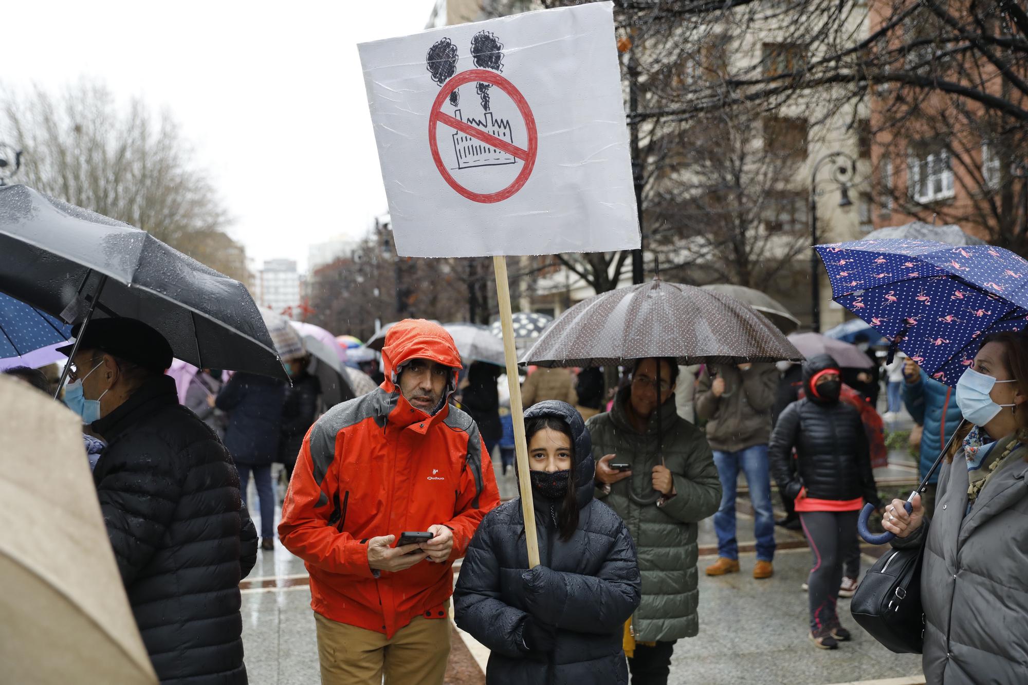 Gijón se moviliza contra la contaminación