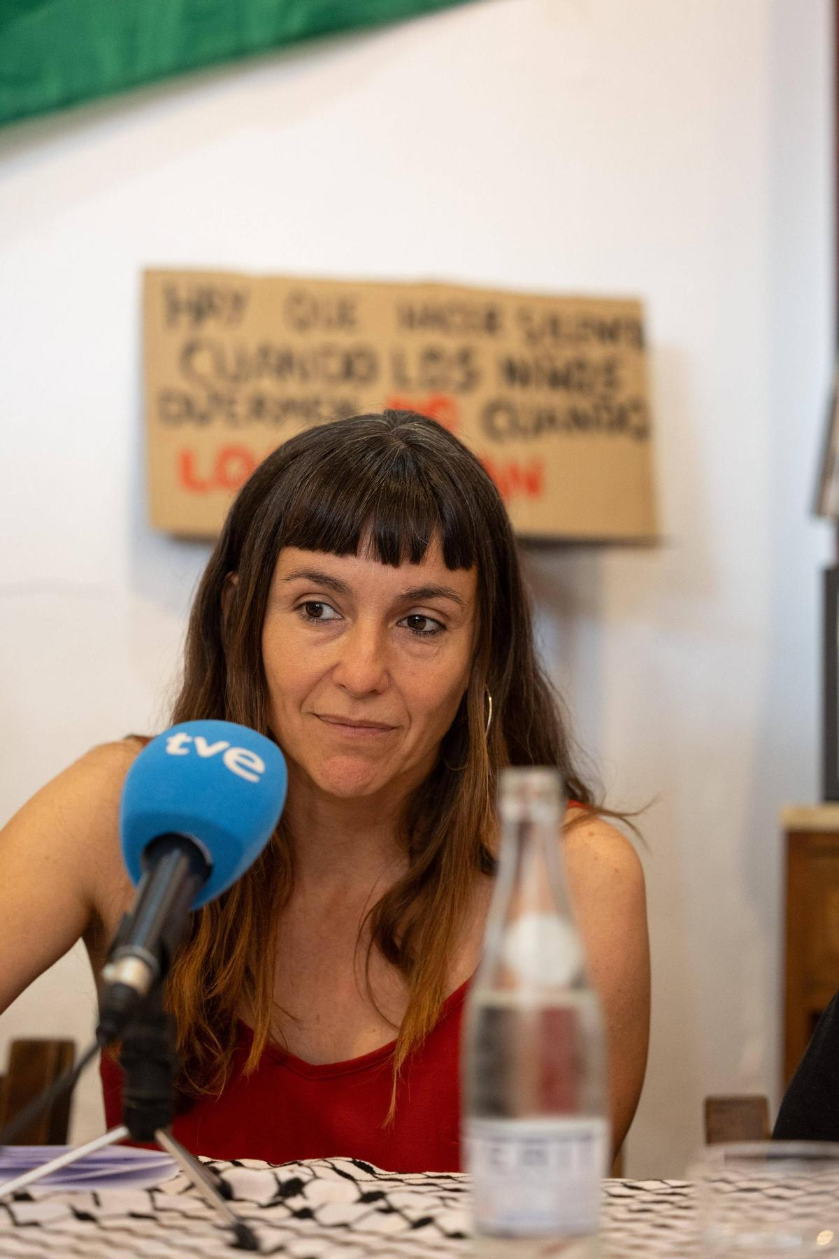 Marta Mallach, activista e integrante de de la Sumud Flotilla.