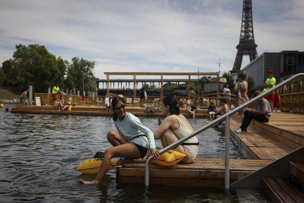 París vuelve a nadar en el Sena después de más de un siglo