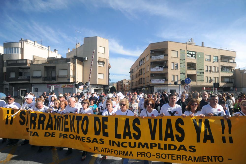 Manifestación por el soterramiento del AVE