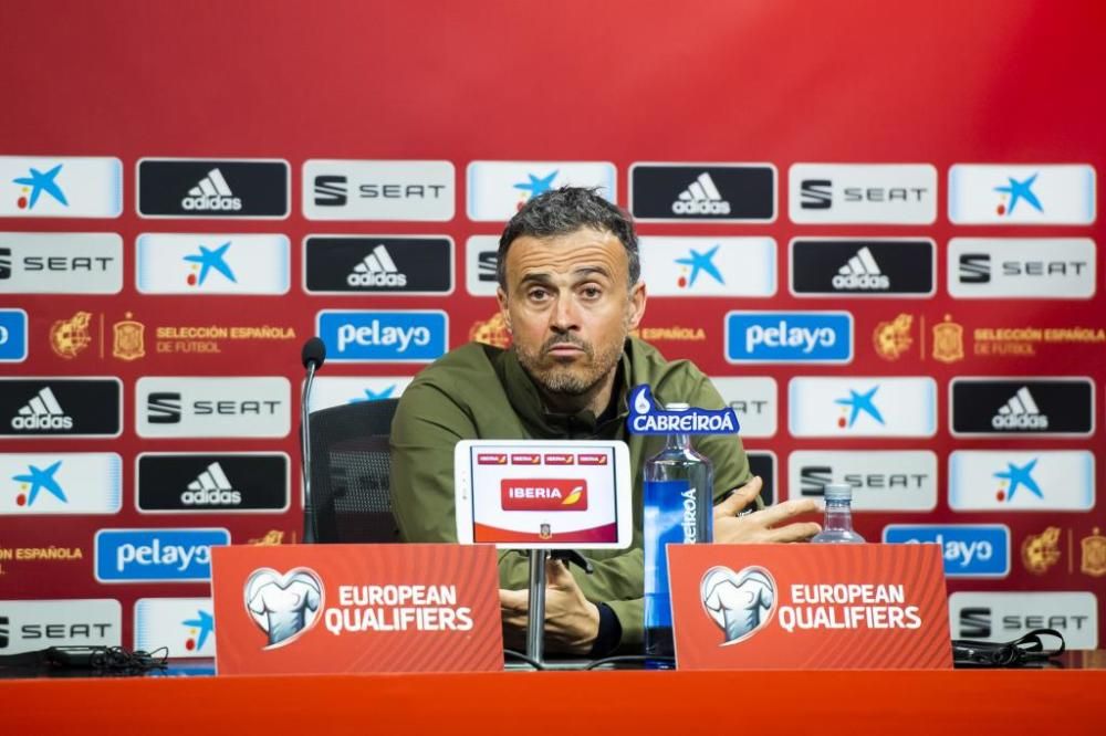 Así fue el paso de Luis Enrique por la Selección