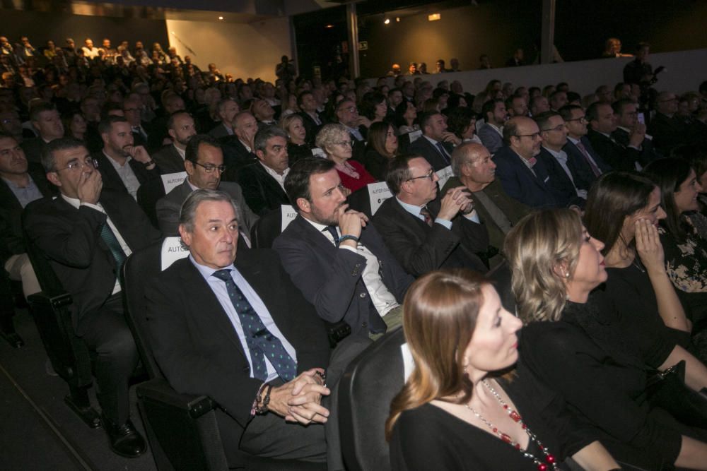 Un instante del acto en el Centro de Congresos