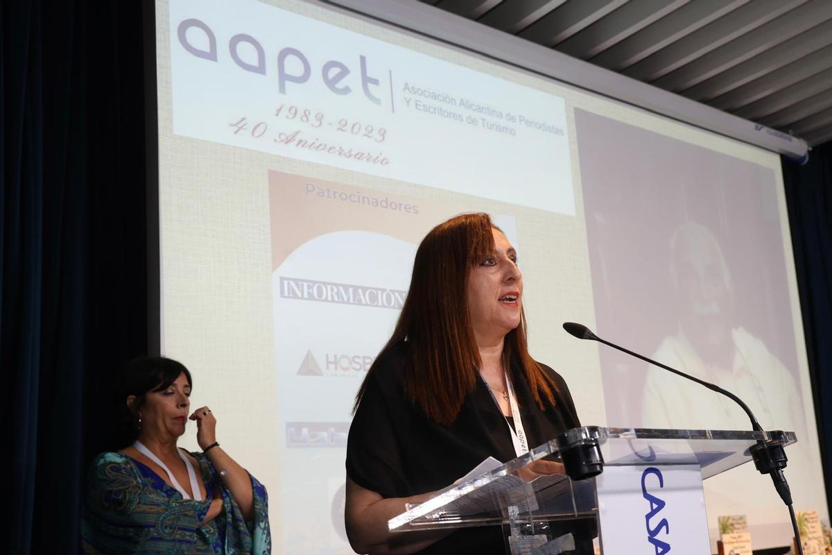 Cristina Arroyo, presidenta de AAPET.