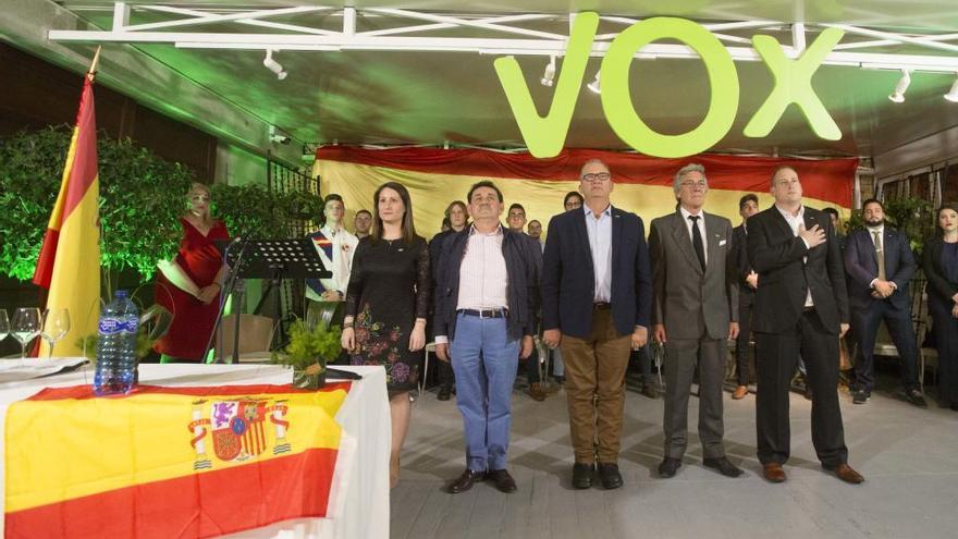 Los ultras de Vox reúnen a 600 personas en su primer acto en Alicante