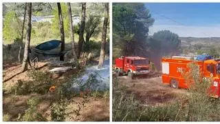 Denuncian hogueras y acampadas improvisadas en Bocairent tras un nuevo conato de incendio forestal