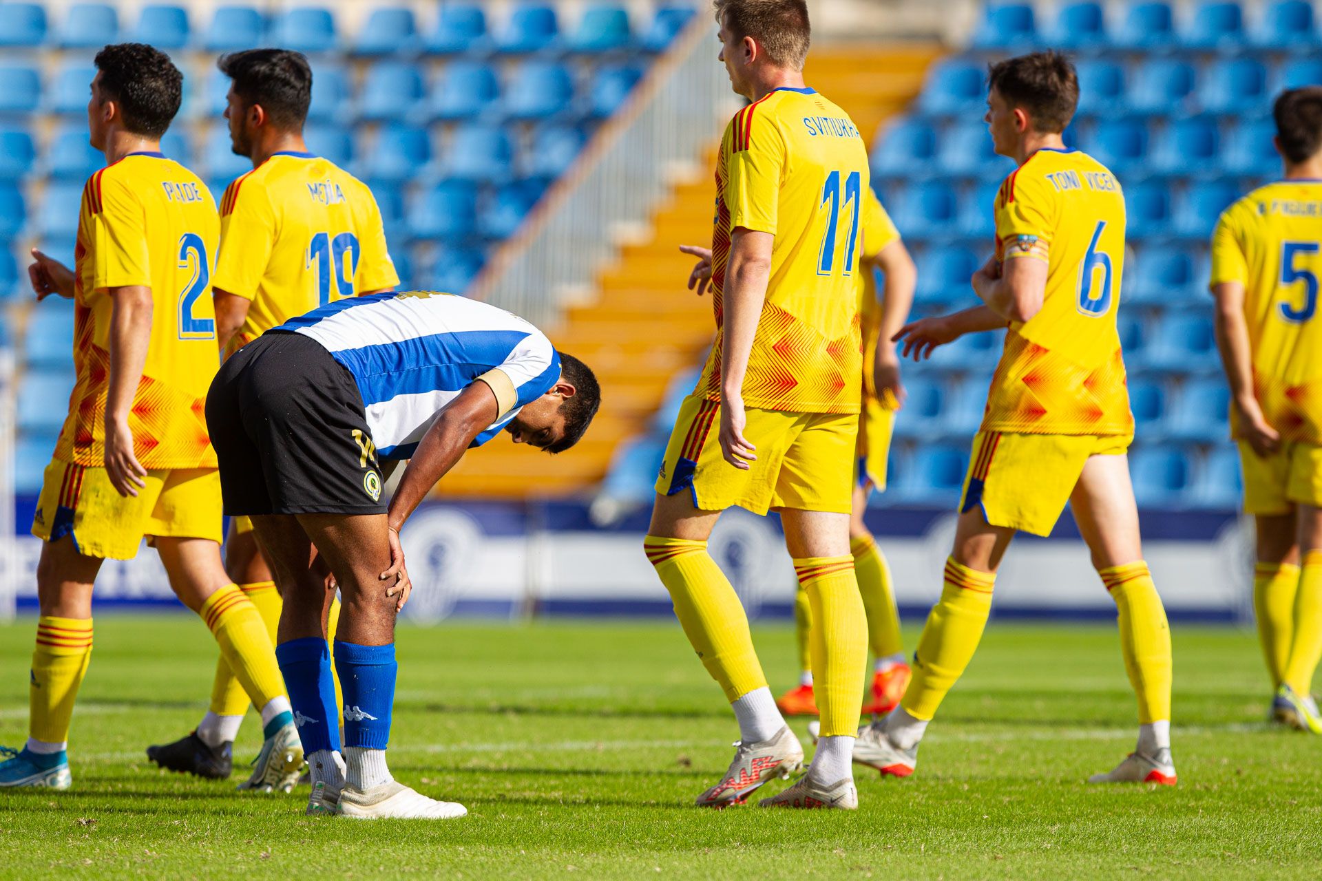 La afición del Hércules estalla tras la derrota frente al Lleida