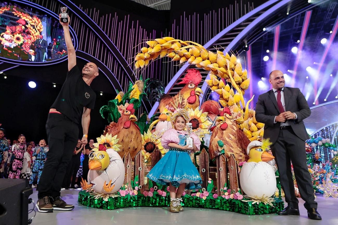 Gala de elección de la reina infantil del Carnaval de Santa Cruz de Tenerife 2022