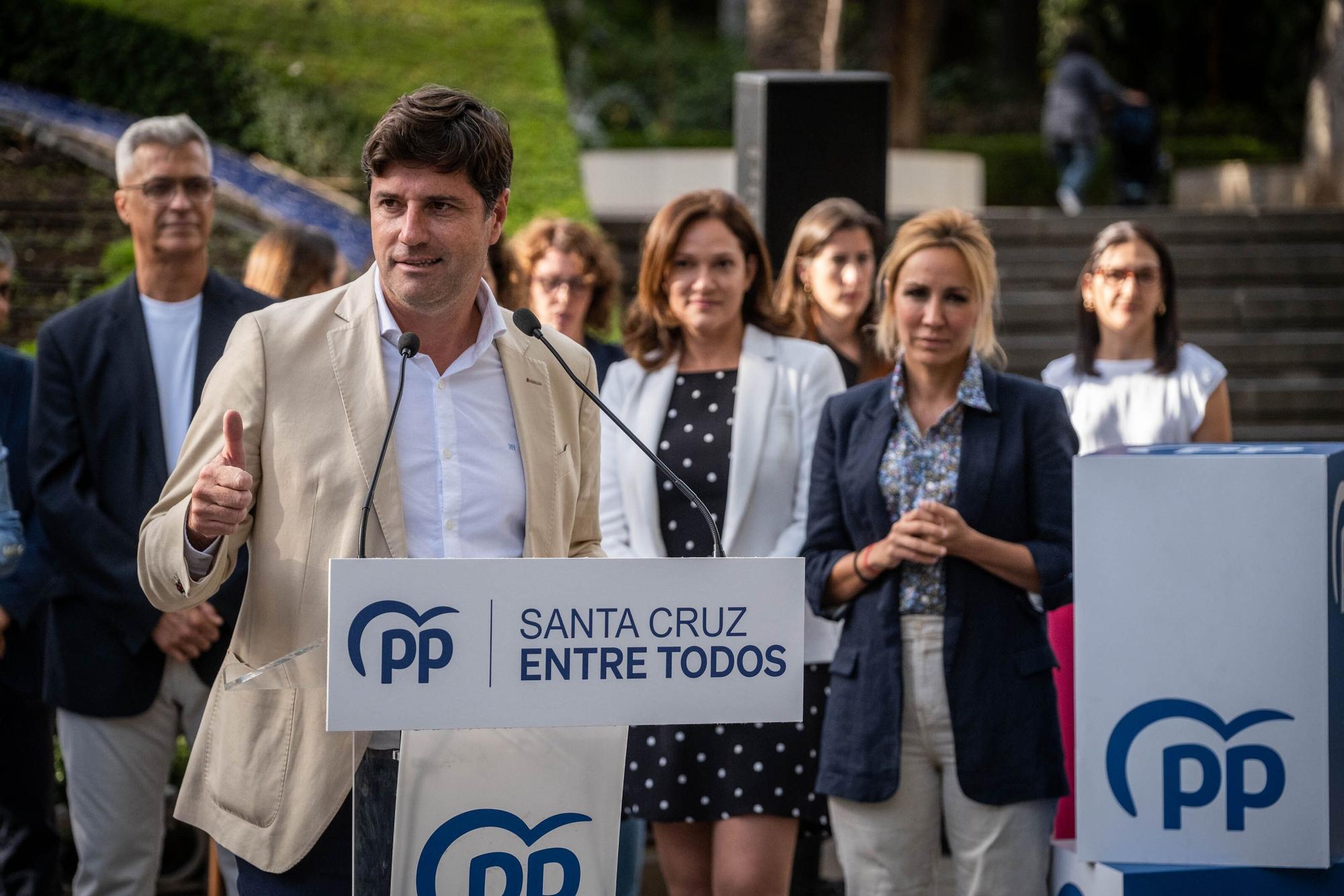 Presentación de la candidatura de Carlos Tarife a la Alcaldía de Santa Cruz de Tenerife