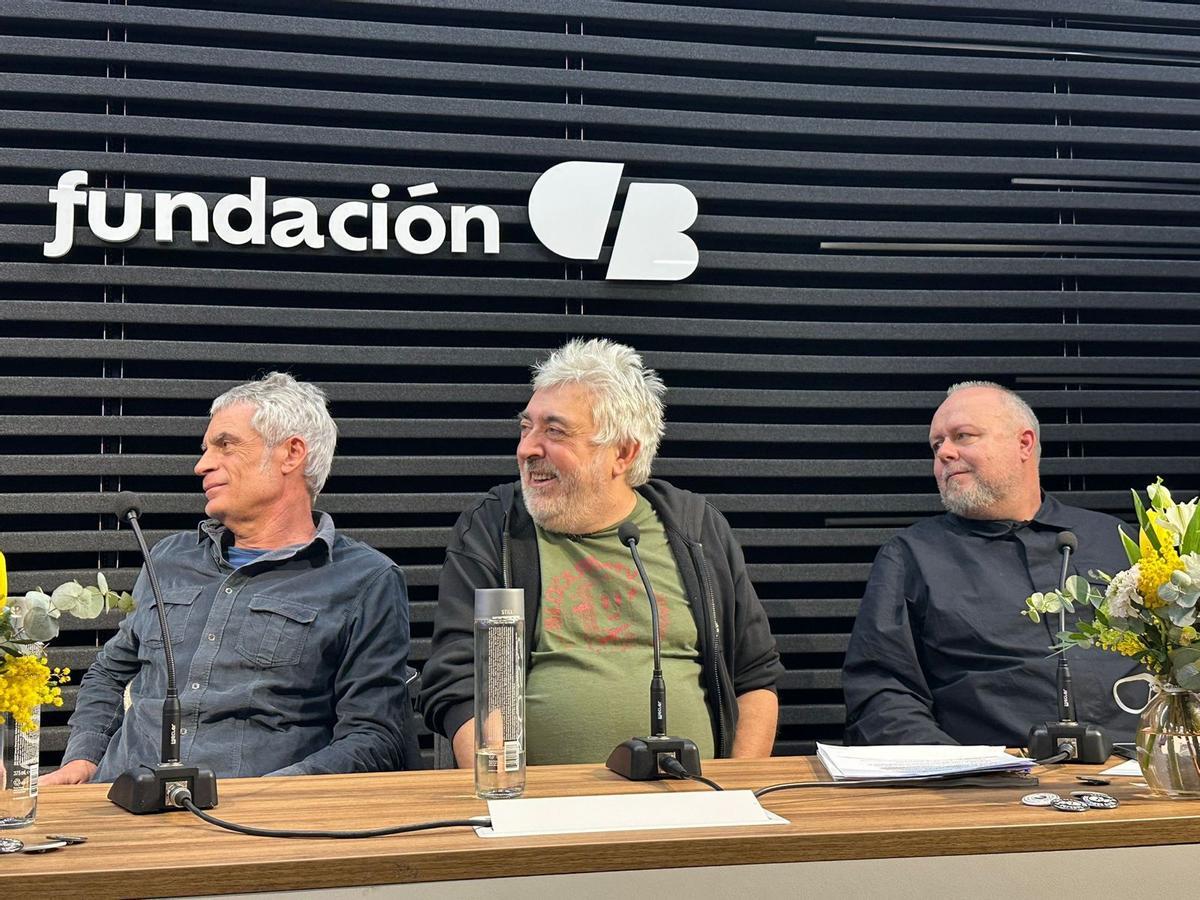 José María Morales, Jorge Ortega y Alfred Crespo.