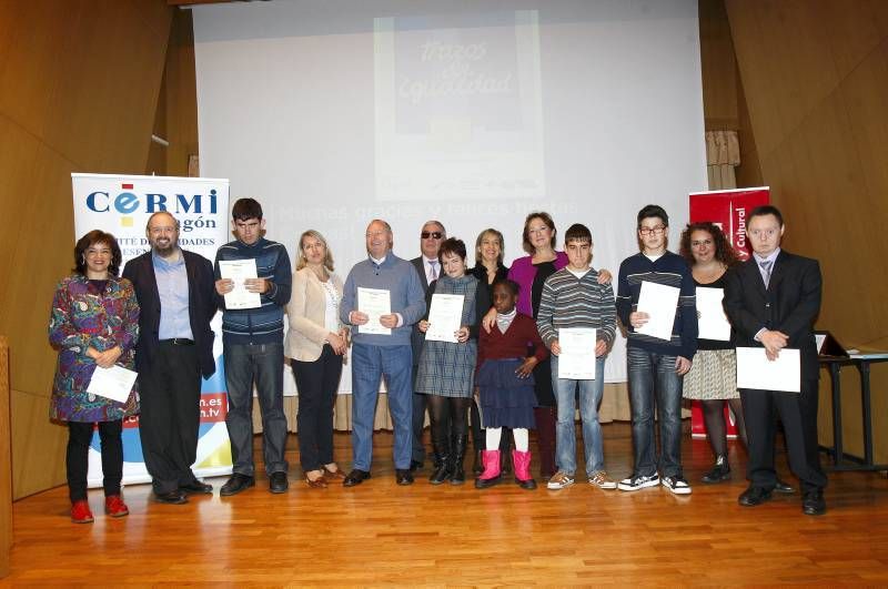 Fotogalería de los premios CERMI Aragón