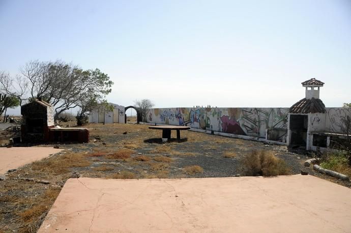 Antiguo pabellón de descanso del Ejército del Aire en El Goro (Telde)
