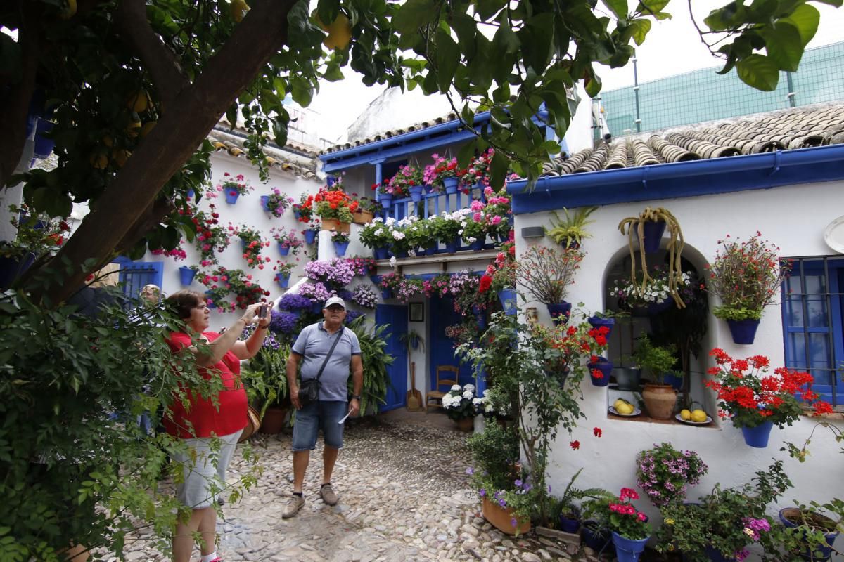 Paseando por los patios de la San Lorenzo y San Rafael