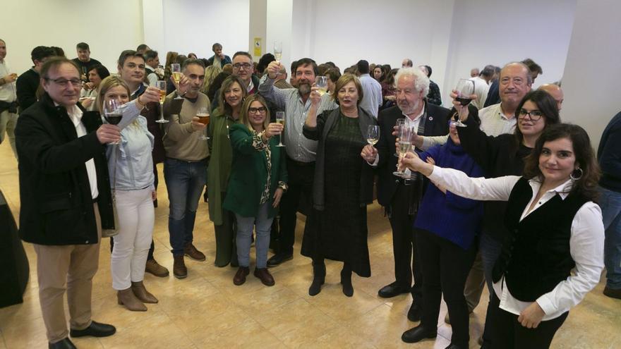 Brindis por el trabajo municipal