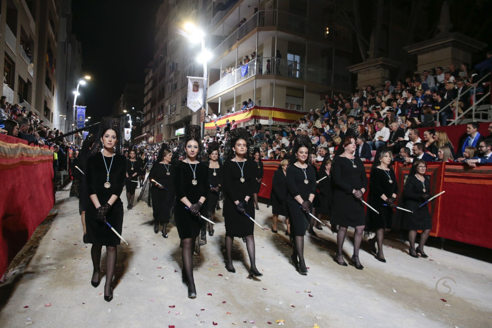 Procesión Viernes de Dolores en Lorca