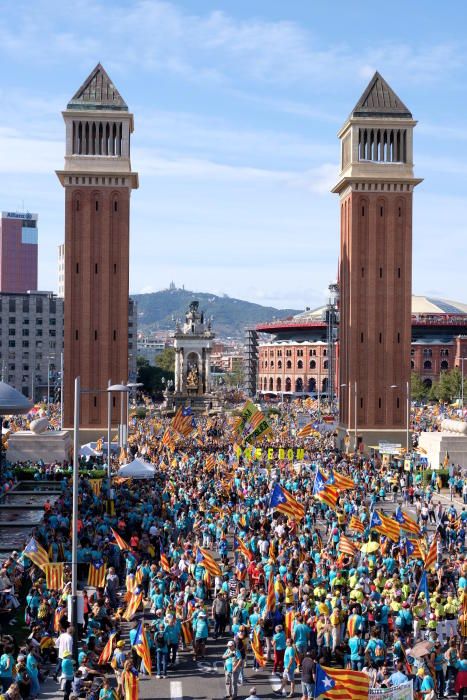 Manifestació de la Diada a Barcelona 2019