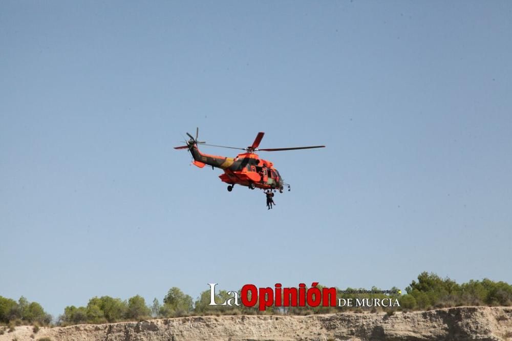 Simulacro en Lorca por inundaciones, terremoto y f