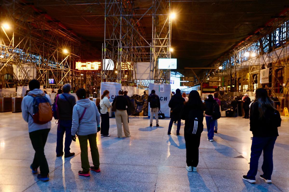 Primera jornada de la huelga de maquinistas en València